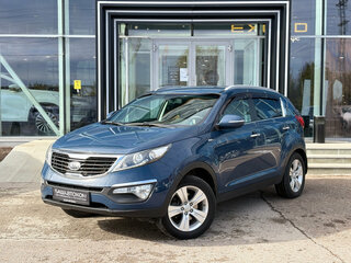 2012 Kia Sportage III, синий, 1420000 рублей, вид 1