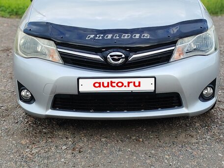 2013 Toyota Corolla Fielder XI (E160, E170, E180), серый, 1130000 рублей, вид 2