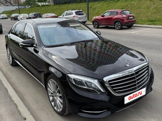 2015 Mercedes-Benz S-Класс 500 VI (W222, C217), чёрный, 3450000 рублей, вид 3