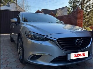 2016 Mazda 6 III (GJ) Рестайлинг, серебристый, 2170000 рублей, вид 3