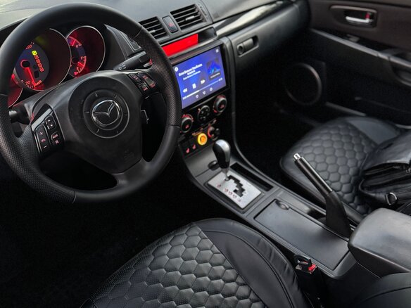 2008 Mazda 3 4-speed I (BK) Рестайлинг, серебристый, 690000 рублей - вид 6