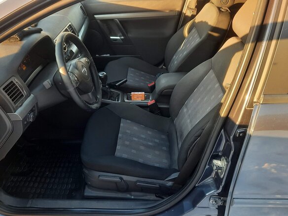 2007 Opel Vectra C Рестайлинг, синий, 360000 рублей - вид 5