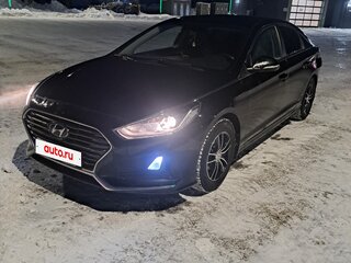 2019 Hyundai Sonata VII (LF) Рестайлинг, чёрный, 1500000 рублей, вид 1