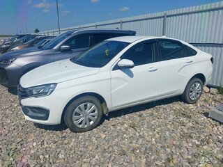 2023 Lada (ВАЗ) Vesta I Рестайлинг (NG), белый, 1124000 рублей, вид 1