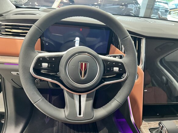 2025 Hongqi HS7 II, чёрный - вид 9