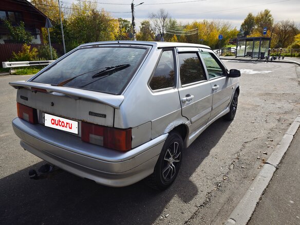 2011 Lada (ВАЗ) 2114, серебристый, 130000 рублей - вид 5