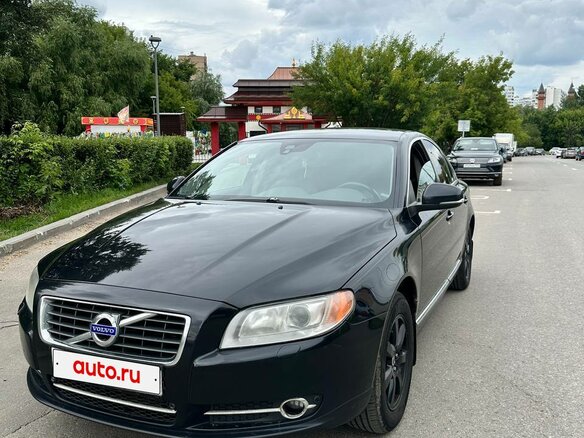 2013 Volvo S80 II Рестайлинг 2, чёрный, 1300000 рублей - вид 1