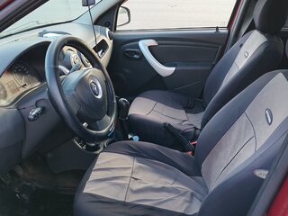 2013 Renault Logan I Рестайлинг, красный, 350000 рублей, вид 5