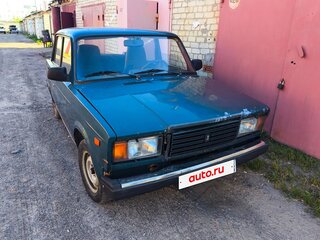 2004 Lada (ВАЗ) 2107, синий, 105000 рублей, вид 4
