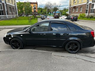 2007 Chevrolet Lacetti I, чёрный, 415000 рублей, вид 3