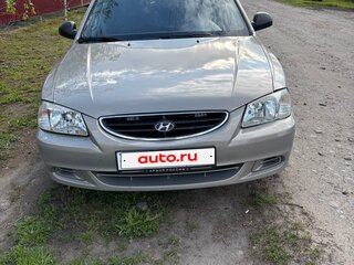 2008 Hyundai Accent ТагАЗ II, бежевый, 420000 рублей, вид 1