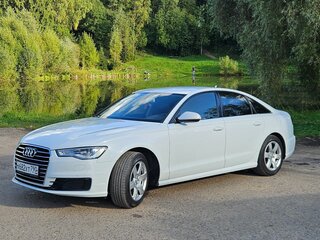 2016 Audi A6 IV (C7) Рестайлинг, белый, 2300000 рублей, вид 2