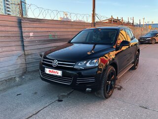 2010 Volkswagen Touareg II, чёрный, 2800000 рублей, вид 1