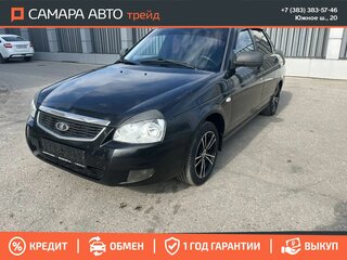 2016 Lada (ВАЗ) Priora I Рестайлинг, чёрный, 377000 рублей, вид 1