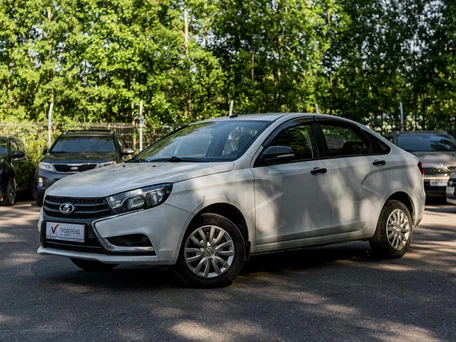 2020 Lada (ВАЗ) Vesta I, белый, 787000 рублей, вид 1