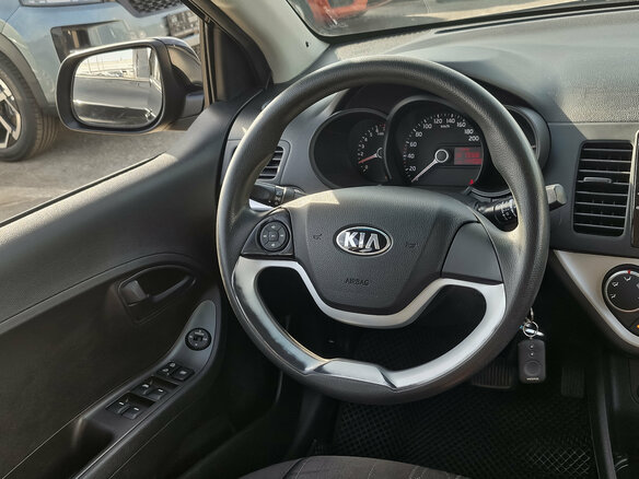 2012 Kia Picanto II, чёрный, 755000 рублей - вид 10