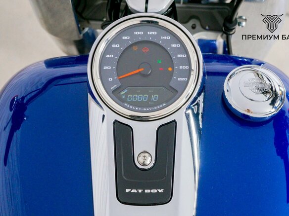 2023 Harley-Davidson Fat Boy, синий, 2249000 рублей - вид 11