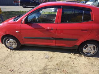 2006 Kia Picanto I, красный, 195000 рублей, вид 4