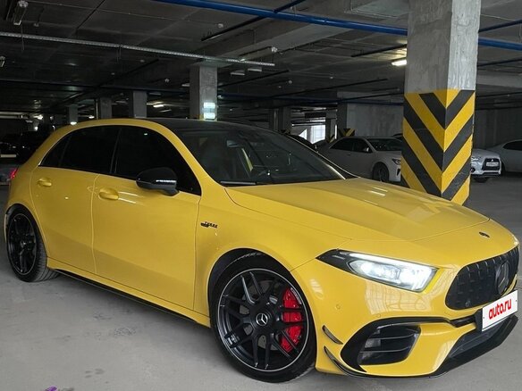 2019 Mercedes-Benz A-Класс AMG 45 AMG S II (W177), жёлтый - вид 18