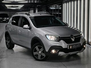 2019 Renault Sandero Stepway II Рестайлинг, серебристый, 1190000 рублей, вид 1