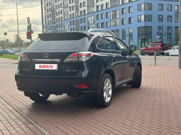 2009 Lexus RX 350 III, синий - вид 4