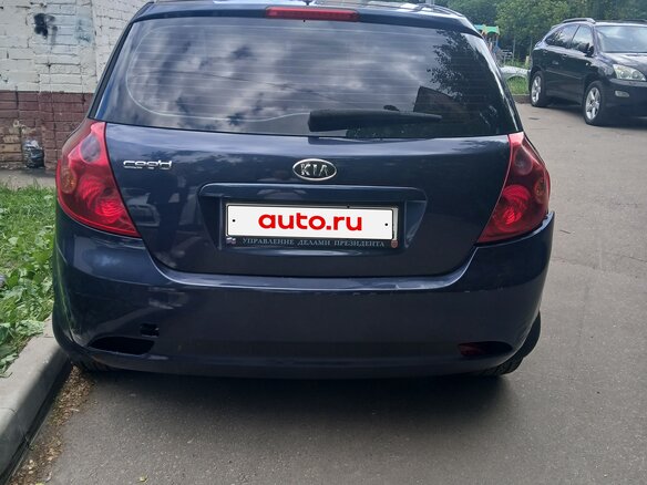 2009 Kia Ceed I, синий, 410000 рублей - вид 2