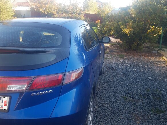 2006 Honda Civic VIII, синий, 480000 рублей - вид 5