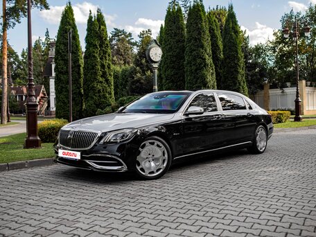 2016 Mercedes-Benz Maybach S-Класс 500 I (X222), чёрный, 11700000 рублей, вид 1