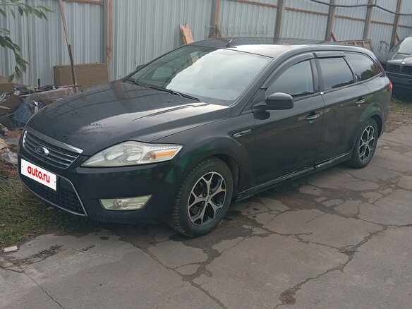 2008 Ford Mondeo IV, чёрный