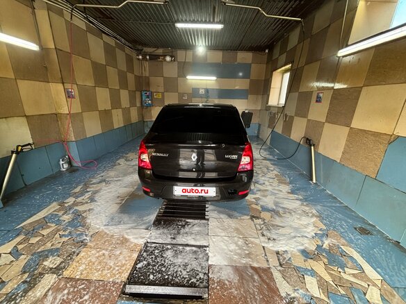 2010 Renault Logan I Рестайлинг, чёрный, 560000 рублей - вид 7