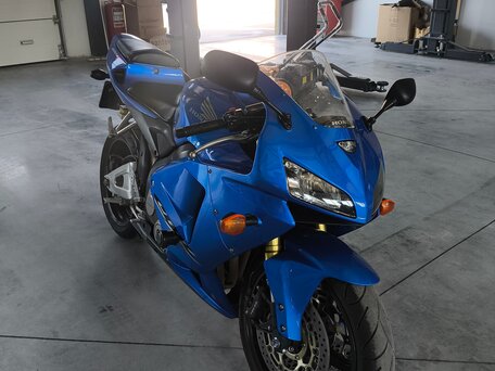 2005 Honda CBR 600RR, синий, 650000 рублей, вид 1