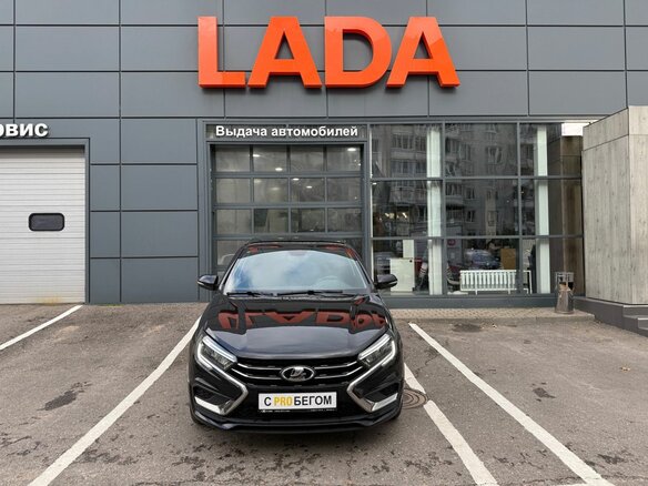 2024 Lada (ВАЗ) Vesta I Рестайлинг (NG), чёрный - вид 1