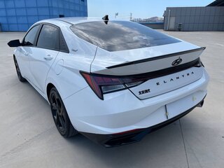 2023 Hyundai Elantra VII (CN7), белый, 1400000 рублей, вид 4