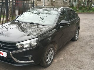 2019 Lada (ВАЗ) Vesta SW I, чёрный, 950000 рублей, вид 2