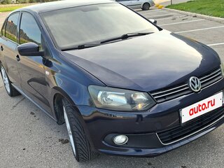 2013 Volkswagen Polo V, синий, 450000 рублей, вид 4