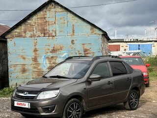 2017 Lada (ВАЗ) Granta I, коричневый, 500000 рублей, вид 2