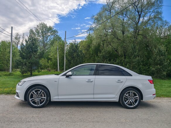 2016 Audi A4 V (B9), белый, 2500000 рублей - вид 5