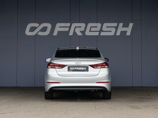 2017 Hyundai Elantra VI (AD), серебристый, 1265000 рублей, вид 4