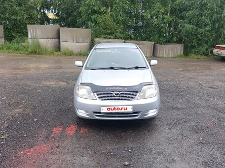 2003 Toyota Corolla IX (E120, E130), серебристый, 580000 рублей, вид 2