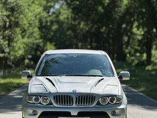 2001 BMW X5 4.4i I (E53), серебристый, 930000 рублей, вид 3