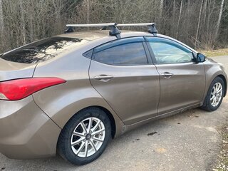 2012 Hyundai Elantra V (MD), золотистый, 710000 рублей, вид 4