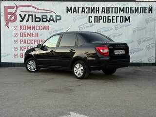 2018 Lada (ВАЗ) Granta I, чёрный, 499000 рублей, вид 4