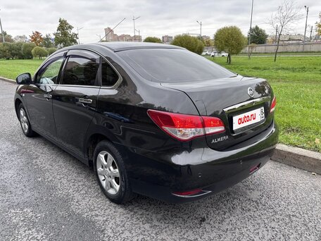 2017 Nissan Almera III (G15), чёрный, 850000 рублей, вид 4
