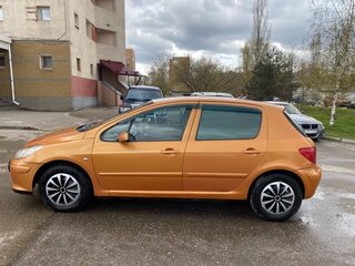 2006 Peugeot 307 I Рестайлинг, оранжевый, 299000 рублей, вид 5