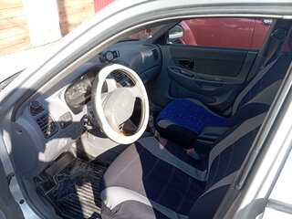 2006 Hyundai Accent ТагАЗ II, серебристый, 215000 рублей, вид 3
