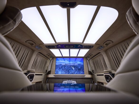 2026 Mercedes-Benz V-Класс Extra Long 300 d экстра длинный III (W447) Рестайлинг 2, чёрный, 37900000 рублей - вид 28