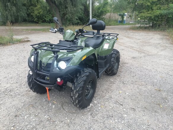 2014 Sym QuadRaider, зелёный, 399000 рублей - вид 13