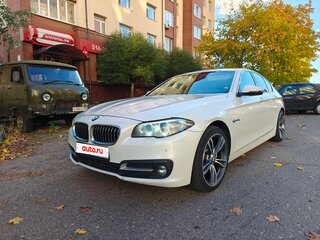 2016 BMW 5 серии 520d VI (F10/F11/F07) Рестайлинг, белый, 2500000 рублей, вид 1