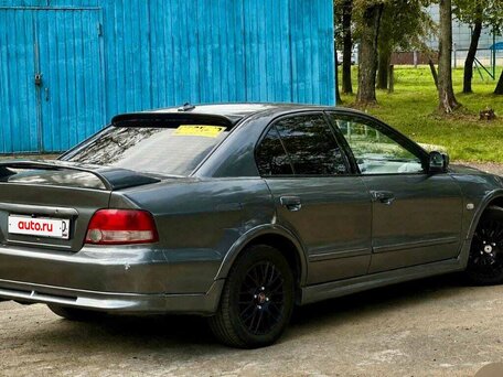 2001 Mitsubishi Galant VIII Рестайлинг, серый, 680000 рублей, вид 4