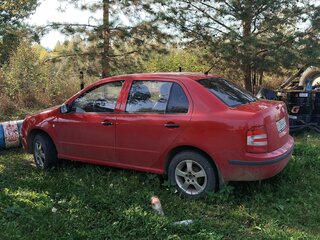 2006 Skoda Fabia I Рестайлинг, красный, 320000 рублей, вид 1